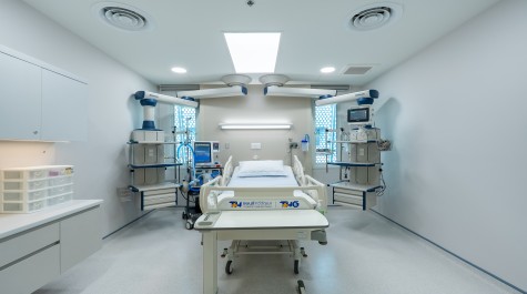 ICU เตียงเดี่ยว อาคาร 1 ส่วนต่อขยาย